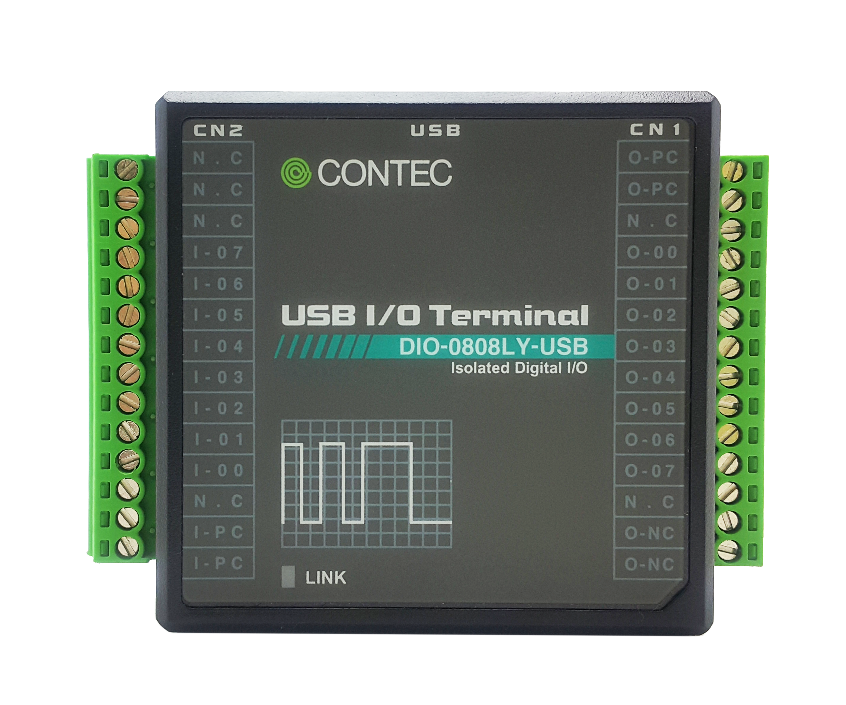 DIO-0808LY-USB I⁄O USB Digital | 絶縁型デジタル入出力ターミナル 